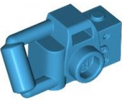 Minifigure, Utensil Camera Handheld Style with Extended Bar Handle
