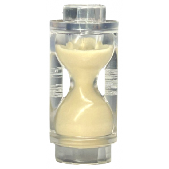 Minifigure, Utensil Hourglass with Molded Tan Sand Pattern