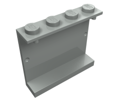 Panel 1 x 4 x 3 - Solid Studs