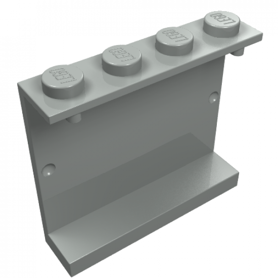 Panel 1 x 4 x 3 - Solid Studs