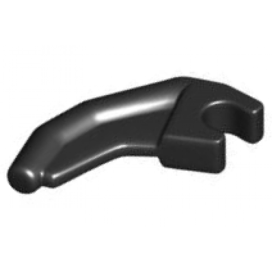 Barb / Claw / Horn / Tooth with Clip, Angled