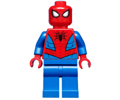 Spider-Man - Dark Red Web Pattern, Blue Legs