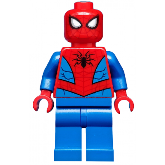 Spider-Man - Dark Red Web Pattern, Blue Legs