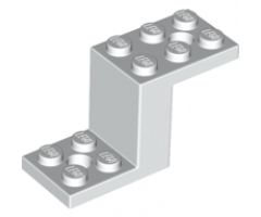 Bracket 5 x 2 x 2 1/3 with 2 Holes and Bottom Stud Holder