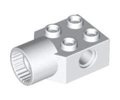 Technic, Brick Modified 2 x 2 with Pin Hole, Rotation Joint Socket