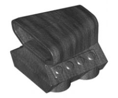 Vehicle Air Scoop Engine Top 2 x 2