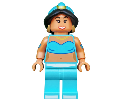 Jasmine, Disney, Series 2 (Minifigure Only without Stand and Accessories)