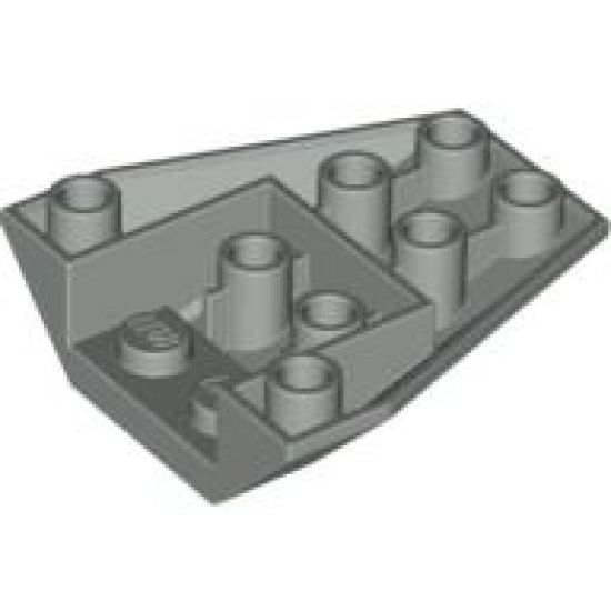 Wedge 4 x 4 Triple Inverted with Connections between 2 Studs