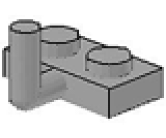 Plate, Modified 1 x 2 with Bar Arm Up (Undetermined Horizontal Arm Length)