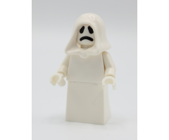 Ghost with White Hood and White Lower Body Skirt