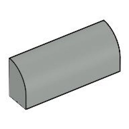 Slope, Curved 1 x 4 x 1 1/3