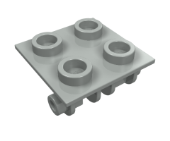 Hinge Brick 2 x 2 Top Plate