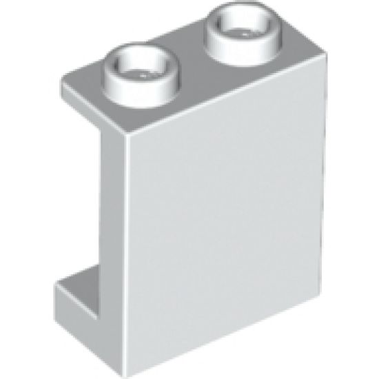 Panel 1 x 2 x 2 with Side Supports - Hollow Studs