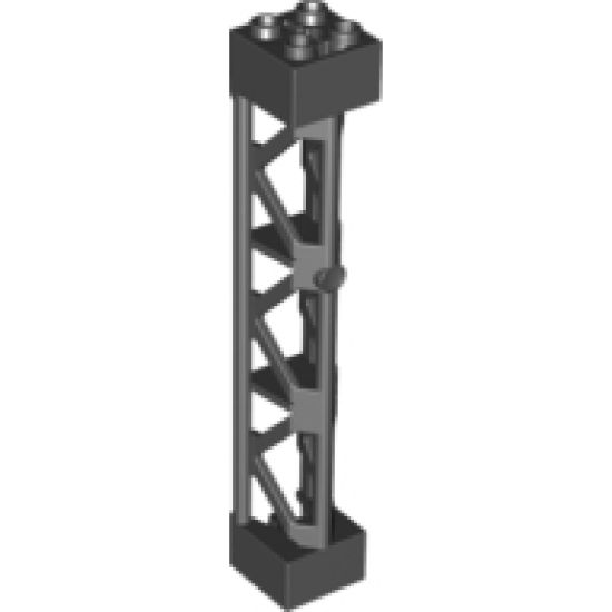 Support 2 x 2 x 10 Girder Triangular Vertical - Type 4 - 3 Posts, 3 Sections