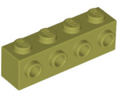Brick, Modified 1 x 4 with 4 Studs on 1 Side