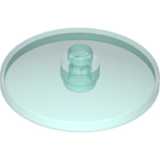 Dish 4 x 4 Inverted (Radar) with Solid Stud
