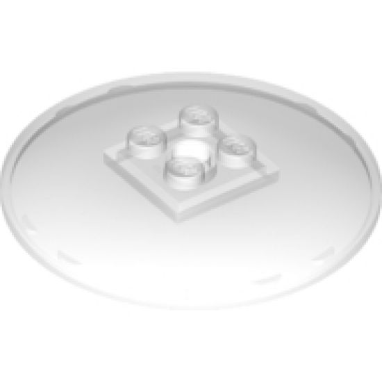 Dish 6 x 6 Inverted (Radar) - Solid Studs