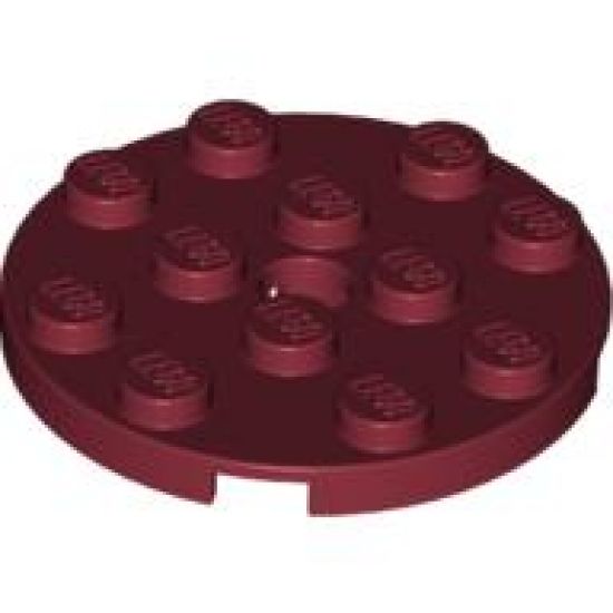 Plate, Round 4 x 4 with Hole