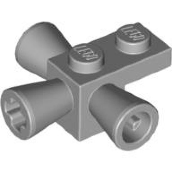 Brick, Modified 1 x 1 with 3 Loudspeakers / Space Positioning Rockets