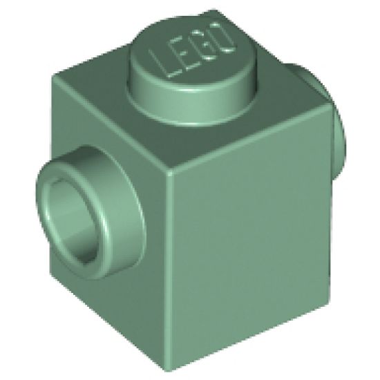 Brick, Modified 1 x 1 with Studs on 2 Sides, Opposite