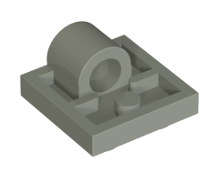 Plate, Modified 2 x 2 with Pin Hole