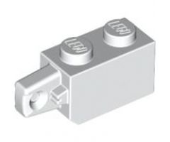 Hinge Brick 1 x 2 Locking with 1 Finger Vertical End