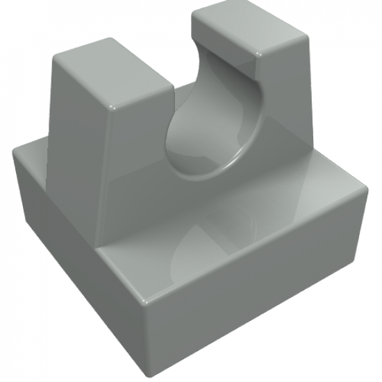 Tile, Modified 1 x 1 with Clip