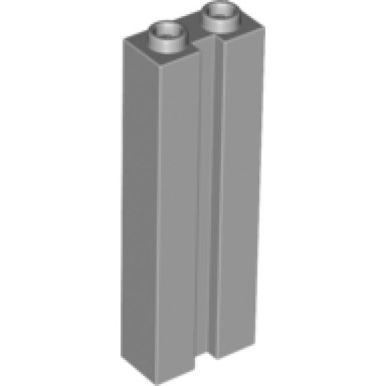 Brick, Modified 1 x 2 x 5 with Groove