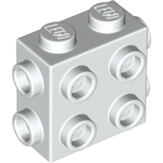 Brick, Modified 1 x 2 x 1 2/3 with Studs on 3 Sides