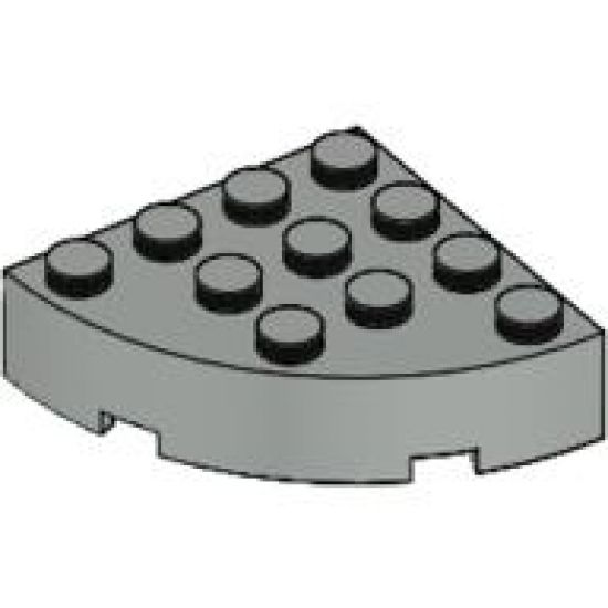 Brick, Round Corner 4 x 4 Full Brick
