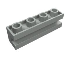 Brick, Modified 1 x 4 with Groove