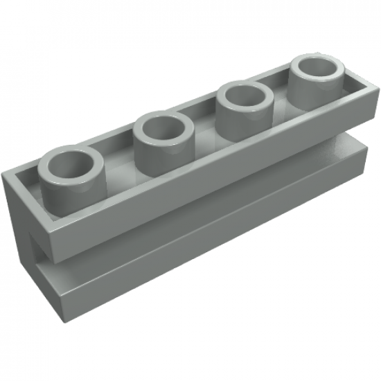 Brick, Modified 1 x 4 with Groove