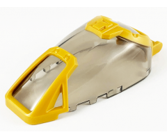 Windscreen 7 x 4 x 2 Canopy with Pearl Gold Armor and Handle Pattern