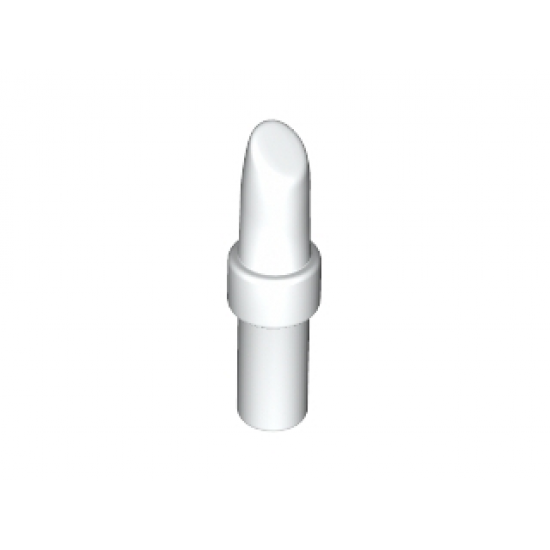 Minifigure, Utensil Lipstick with White Handle Pattern