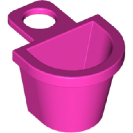 Minifigure, Body Wear Container D-Basket