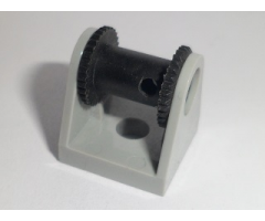 String Reel / Winch 2 x 2 Holder with Black String Reel 2 x 2 Drum (2584 / 2585)