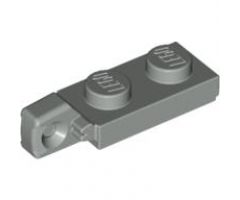 Hinge Plate 1 x 2 Locking with 1 Finger On End with Bottom Groove