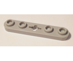 Technic, Plate 1 x 5 with Smooth Ends, 4 Studs and Center Axle Hole
