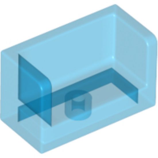 Panel 1 x 2 x 1 with Rounded Corners and 2 Sides