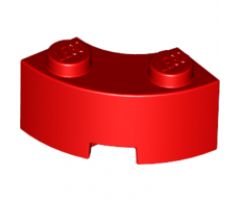 Brick, Round Corner 2 x 2 Macaroni with Stud Notch and Reinforced Underside