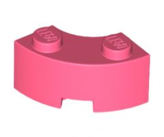 Brick, Round Corner 2 x 2 Macaroni with Stud Notch and Reinforced Underside