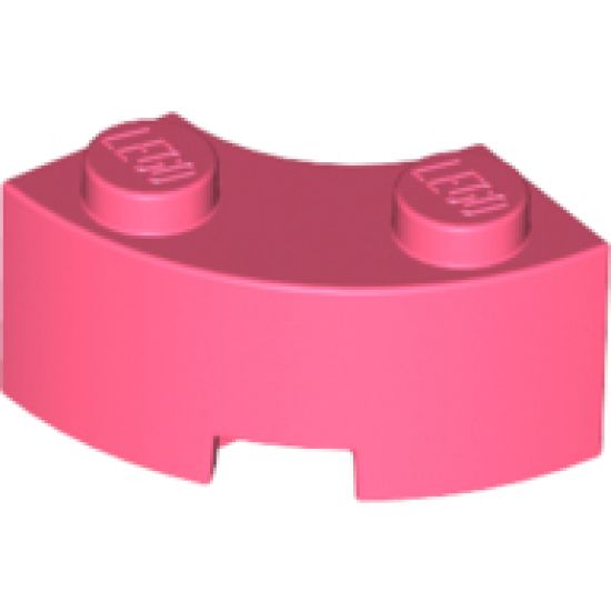 Brick, Round Corner 2 x 2 Macaroni with Stud Notch and Reinforced Underside