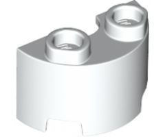 Cylinder Half 1 x 2 x 1