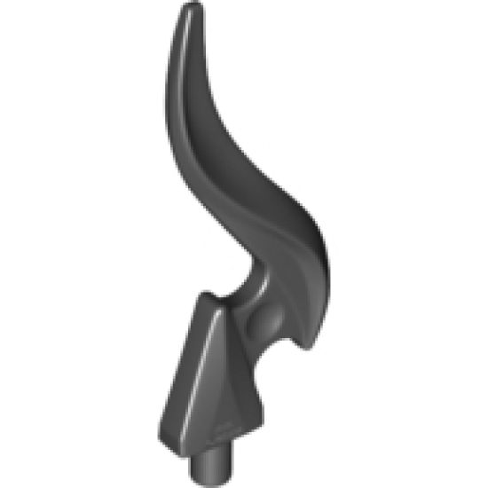 Energy Effect Wave Rounded Single with Pin (Flame)