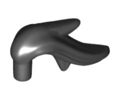 Minifigure, Headgear Accessory Plume Feather Ponytail