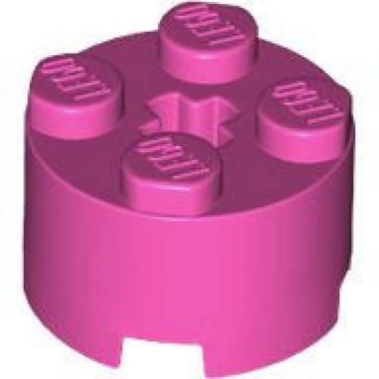 Brick, Round 2 x 2 with Axle Hole