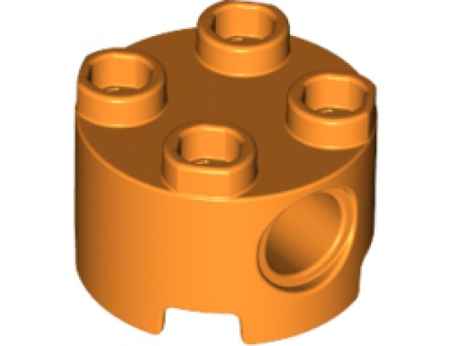 Brick, Round 2 x 2 with Pin Holes