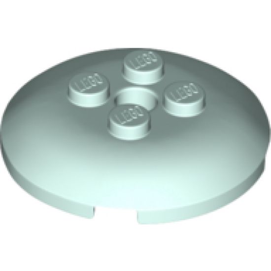 Dish 4 x 4 Inverted (Radar) with 4 Solid Studs and Pin Hole