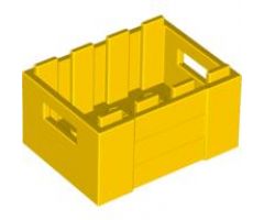 Container Crate 3 x 4 x 1 2/3 with Handholds