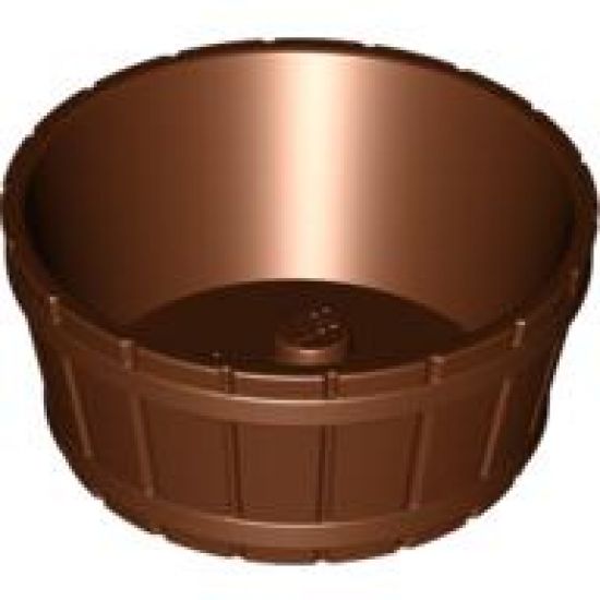 Container Barrel Half Large with Axle Hole